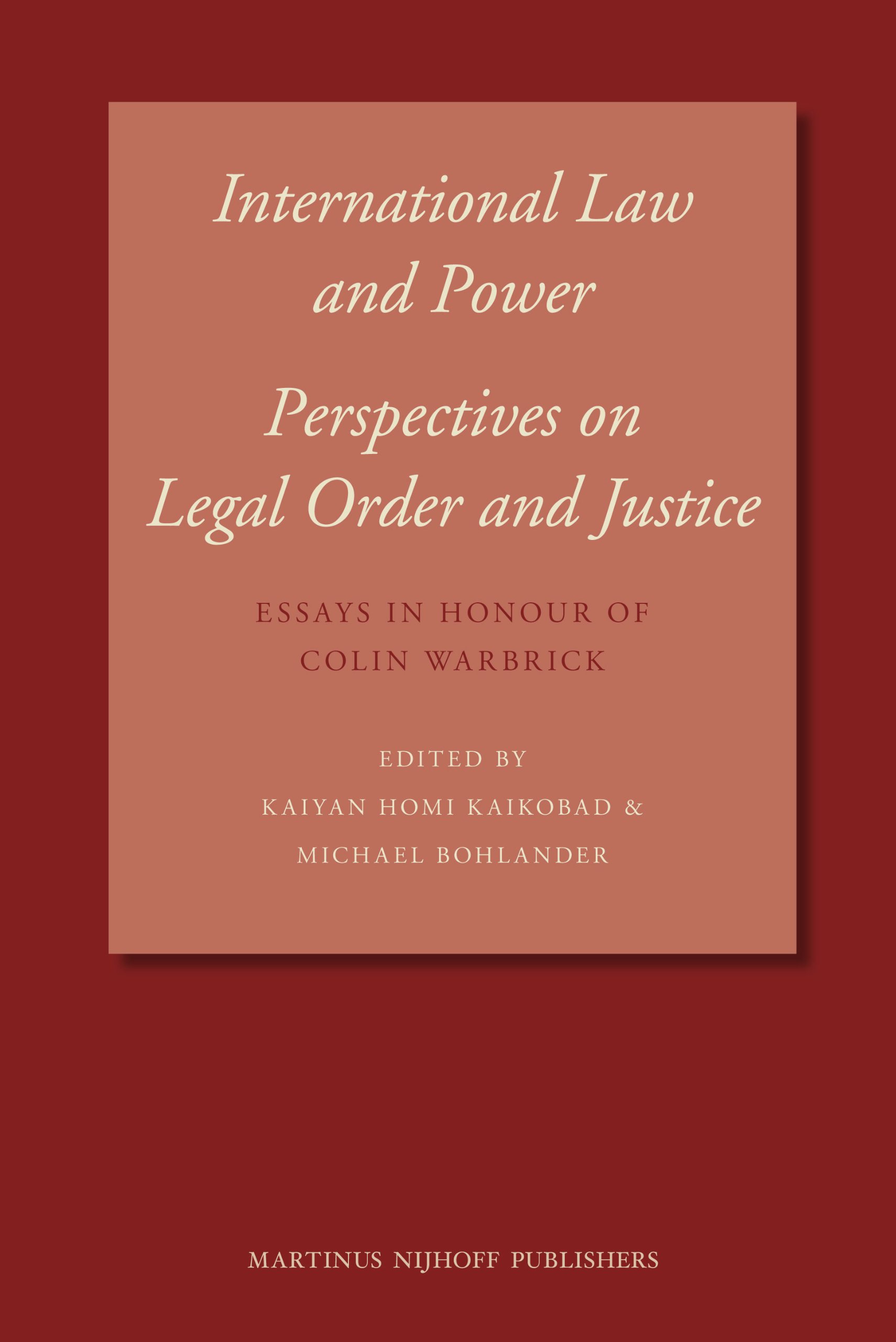 Law And Justice Essay