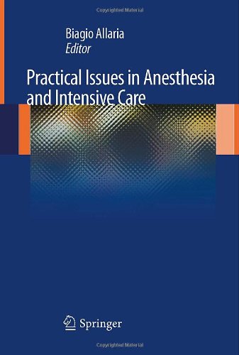 Springer 2012. Anaesthesia and Intensive Care: